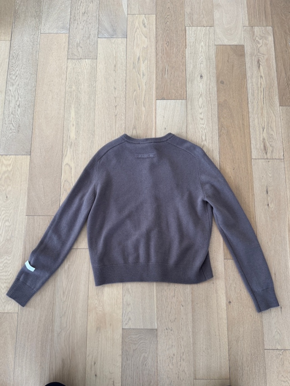 100% Wool Brown Sweater NWT - Picture 3 of 7